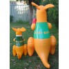 Large Inflatable Blow-up Kangaroo with Joey - 1m