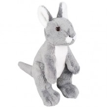 Kangaroo Small Soft Toy. Gerry Grey - 16cm