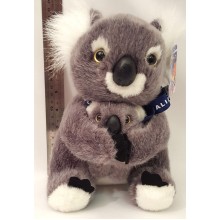 Koala Soft Toy with Baby Koala, 23cm