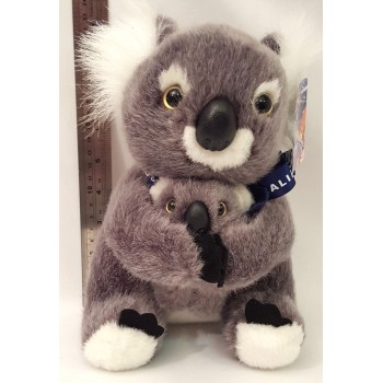 Koala Soft Toy with Baby Koala, 23cm