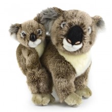 Plush Koala, Kerri with Baby,29cm