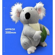 Plush & Knitted Koala Toy, 20cm - Eukee The Koala