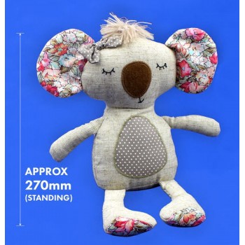 Plush & Knitted Koala Toy, 27cm