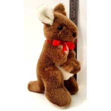 Red Kangaroo Soft Toy, 20cm