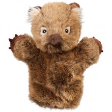 Wombat Soft Toy - Wolly - Hand Puppet