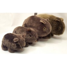Stuffed Wombat Toys, Small, 10 cm